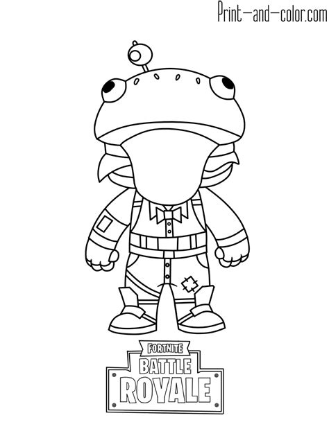 fortnite coloring pages ikonik    coloring page names