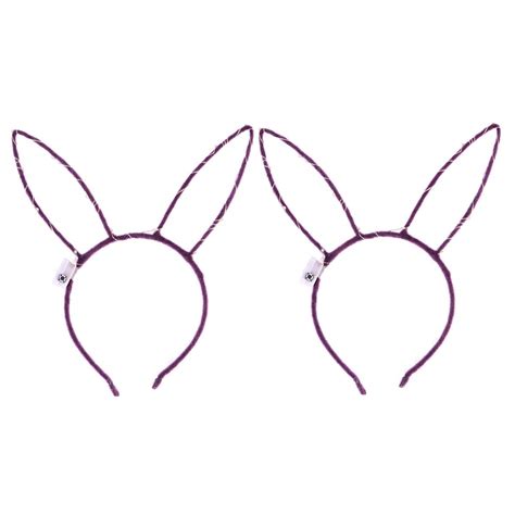 bunny ear pattern printable  easter patterns  crafts stencils
