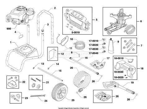 briggs  stratton power products cmxgwas   psi craftsman parts diagram  main