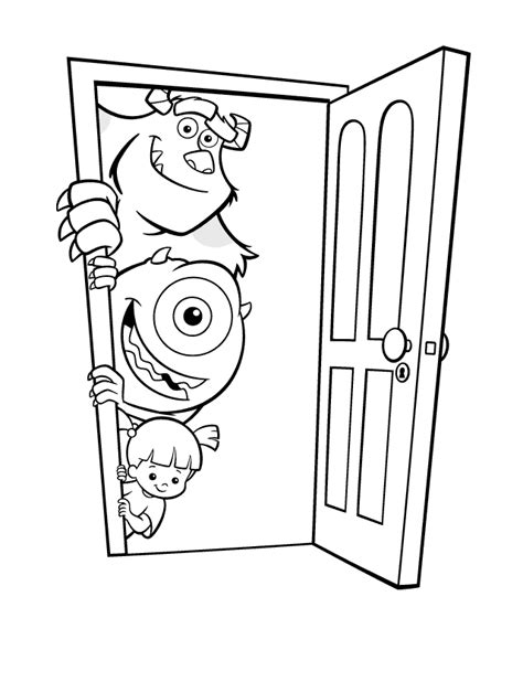 monsters  coloring pages coloringpagescom