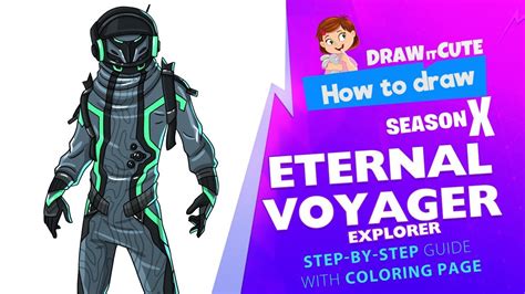 draw eternal voyager explorer fortnite season  step  step