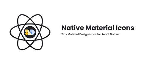 native material icons npm