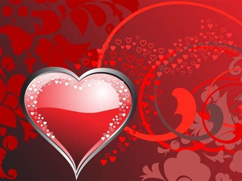 red love heart backgrounds wallpaper cave