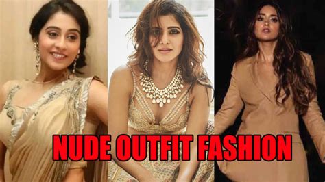 nudo color fashion regina cassandra samantha akkineni