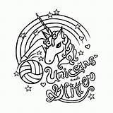 Unicorn Coloring Pages Rainbow Girls Color Printable Unicorns Girl Adults Coloringhome Print Kids American Template Christmas Library Clipart Popular Comments sketch template