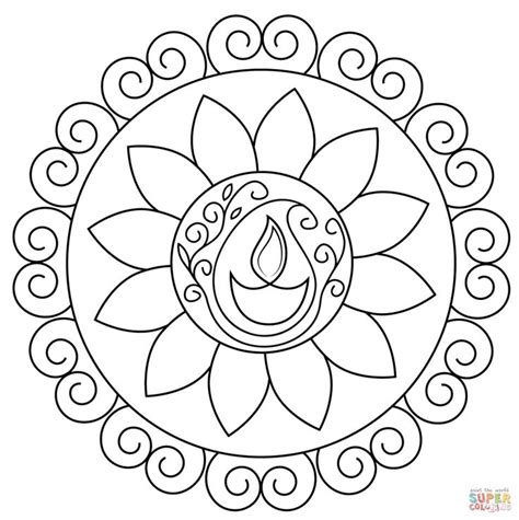 printable coloring pages  diwali  printable coloring pages