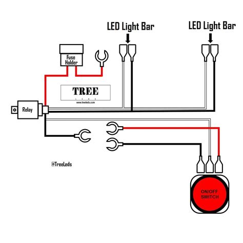 rigid light bar wiring diagram