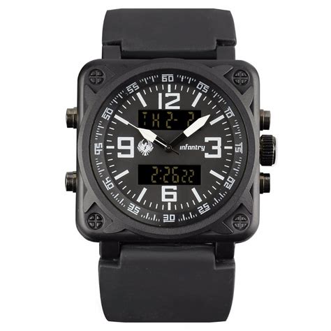 infantry mens watches top brand luxury military  men aviator analog digital watches  men