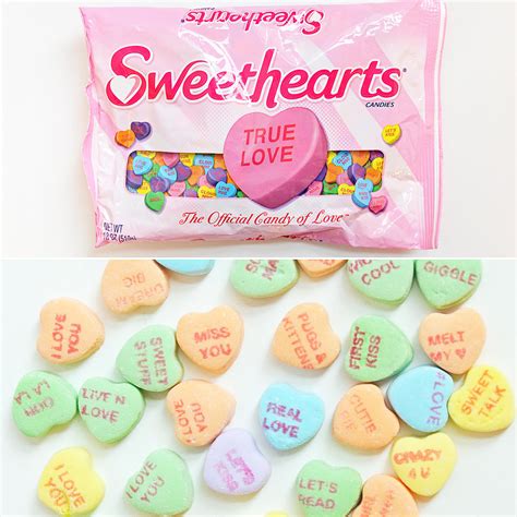 valentines day conversation heart candies popsugar food
