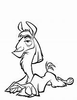 Kuzco Groove Emperor Emperors sketch template