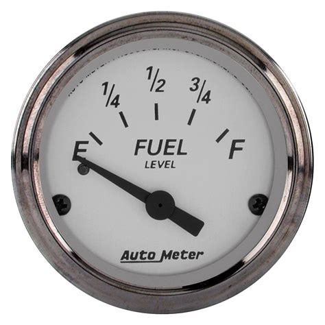 auto meter  american platinum fuel level  dash gauge