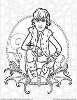 Hiccup Coloring sketch template