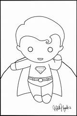 Superman Coloring Chibi Stark Face Drawing Kitty Deviantart Getdrawings sketch template