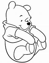 Pooh Rolley sketch template