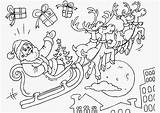 Schlitten Weihnachtsmann Colorear Malvorlage Slee Kerstman Kleurplaat Geschenken Weihnachtsbaum Ausmalbild Babbo Slitta Disegno Santa Trineo Kostenlose Rentierschlitten Zum Navidad Guay sketch template