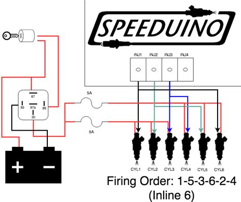 injector wiring speeduino manual