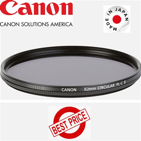 canon mm circular polarizing filter plc  filter