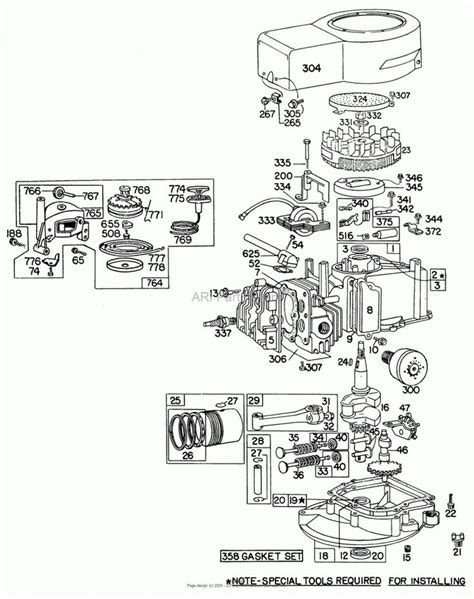 diagram  small engine small engine engineering briggs stratton