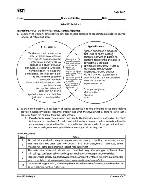 difference  applied science  social science  economic