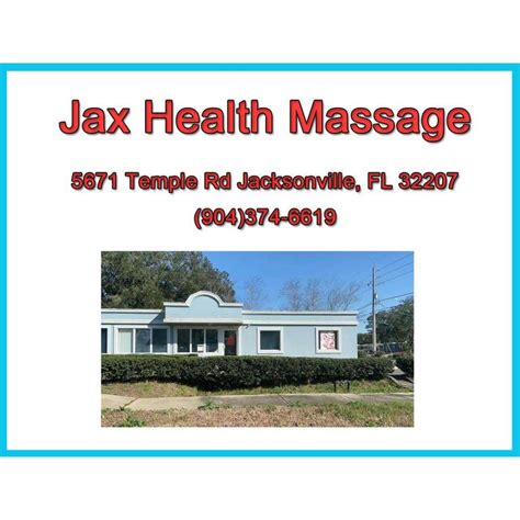 jax health massage jacksonville fl