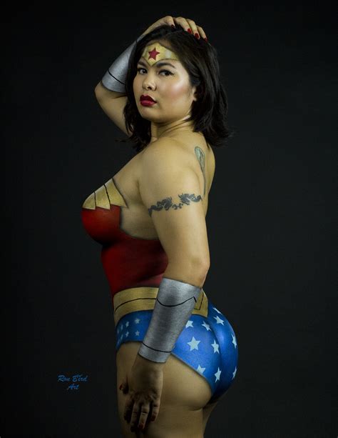 Wonder Woman Body Painting 2 On Storenvy
