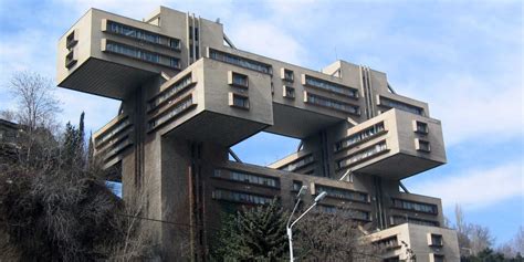 soviet brutalist buildings   mid  century business insider