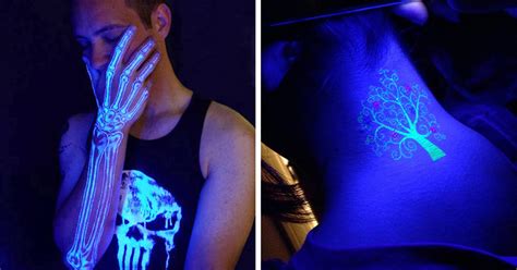creative black light tattoos      uv light     call amazing