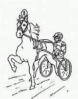 Coloring Horse Race Pages Para Colorear Racing Dibujos Popular Library Páginas Coloringhome Harness sketch template