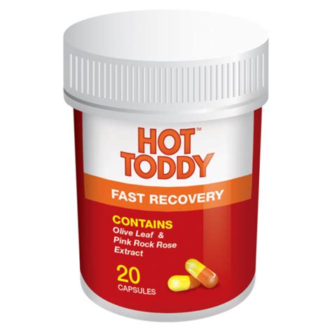 Hot Toddy Cold Flu Capsules 20 Pack Cold And Flu Medicine Health