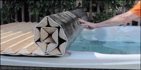 Roll Up Hot Tub Cover Materials Home Improvement