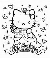 Kitty Coloring Hello Princess Pages Girls Printable Cat Kids Color Girl Printables Colorings Getcolorings Bubakids Unique Index Print Fun Getdrawings sketch template