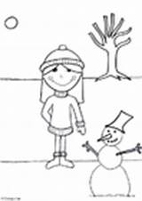 Coloring Winter Snow Woman Pages Fairy Edupics 07b sketch template