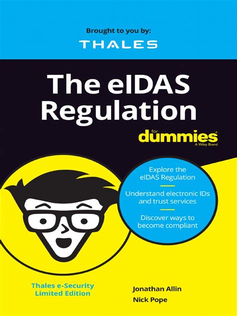 eidas regulation  dummies  authentication identity document