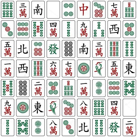 mahjong tiles seamless patterns mahjong