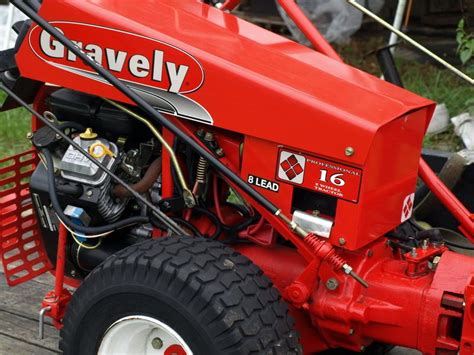 Antique Gravely Walk Behind Tractor