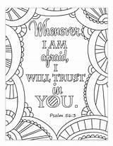 Verses Psalm Sundayschool Prayer sketch template