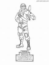 Fortnite Coloring Pages Print Color sketch template