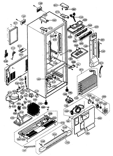 kenmore freezer parts diagram wiring diagram
