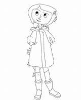 Coraline Coloring Pages Printable Cute Adults Drawing Educative Da Kids sketch template