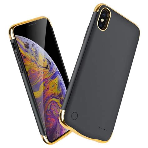 Electroplated Iphone Xs Max Battery Case