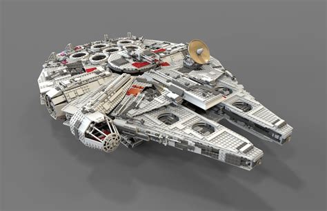 lego spaceship  cgtrader