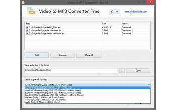 Free YouTube to MP3 Converter screenshot #1