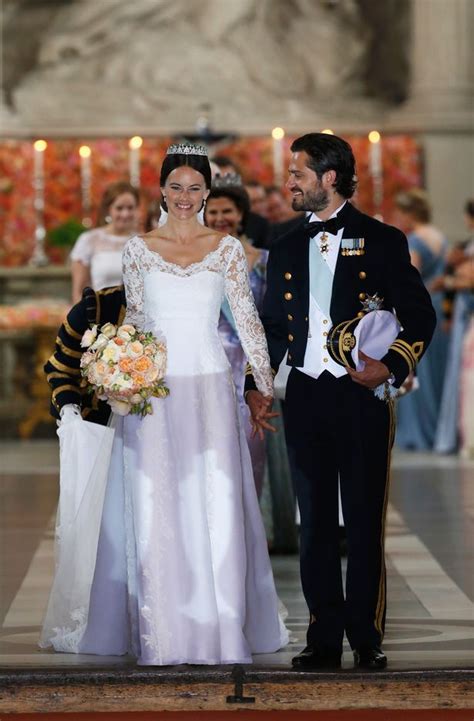 Swedish Royal Wedding First Pictures Of Former Glamour