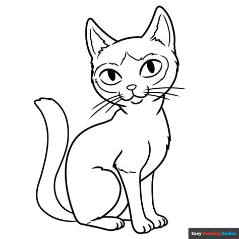 printable cat coloring pages  kids