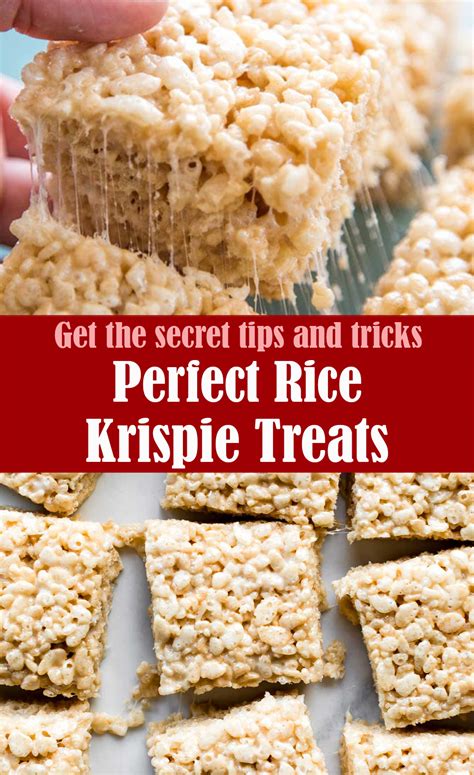 The Best Rice Krispie Treat Recipe Ever This Recipe Makes Your Treats