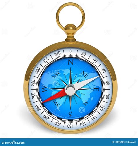 golden compass stock illustration illustration  object