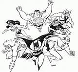 Justice League Coloring Pages Kids Choose Board Sheets sketch template