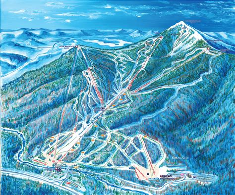 whiteface ski trail map