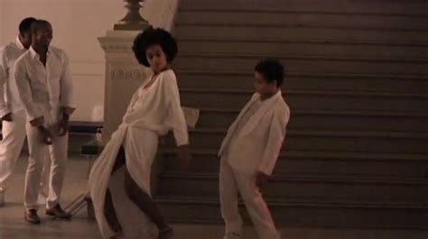 Solange And Her Son Dance Together To No Flex Zone After Her Wedding