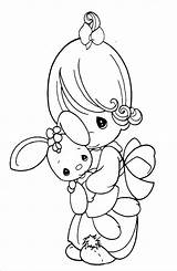 Coloring Pages Hummel Baby Precious Moments Printable Easy sketch template